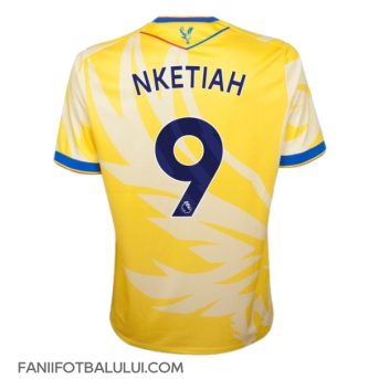 Crystal Palace Eddie Nketiah #9 Tricou Fotbal Replică 2024-25 Barbati Deplasare
